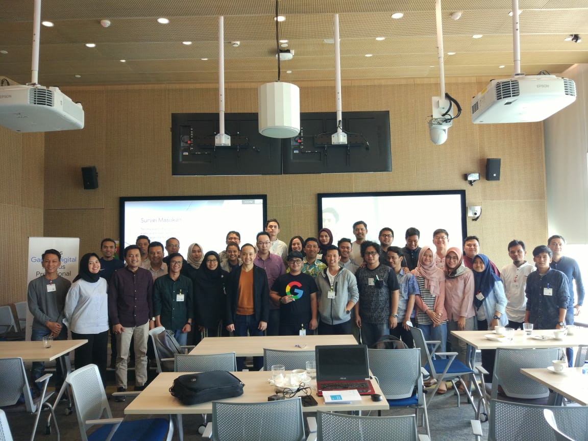 Kevin Maulana at Google Office